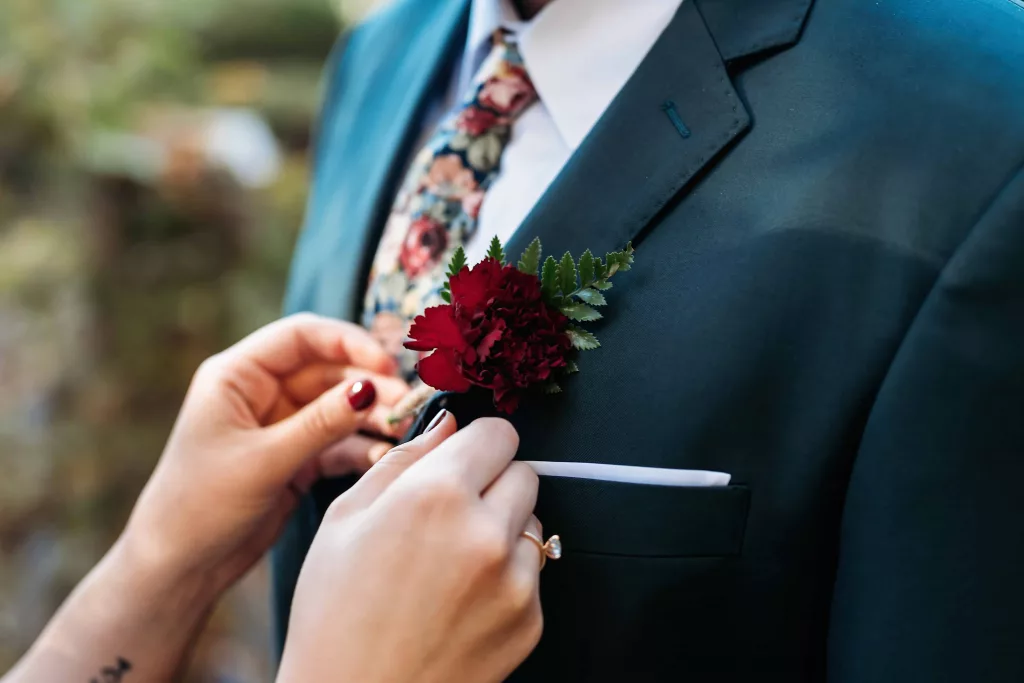 How to Put on a Boutonnière